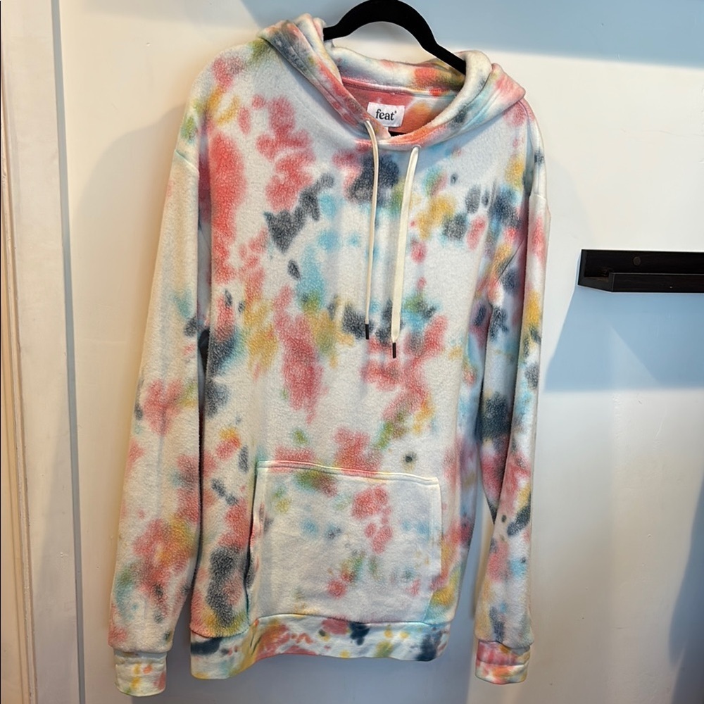 Feat Clothing ‘The BlanketBlend’ Colorful Tie-Dye Women's Hoodie